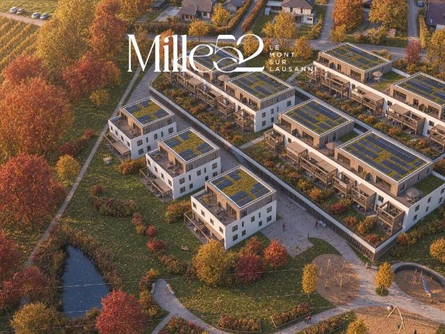 Mille52 – Grundstück C2 101 – 4,5 Zimmer Wohnung im ersten Stock mit Balkon