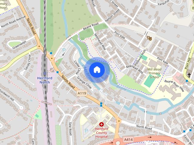 Millstream Close, Hertford, Hertfordshire, SG14