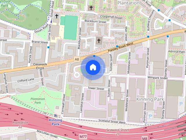 Milnpark Gardens, Kinning Park, Glasgow, G41