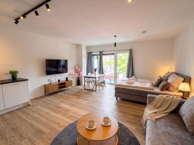 MILPAU Gladbeck2 · new build studio for 4 · balcony · parking · lift · centre