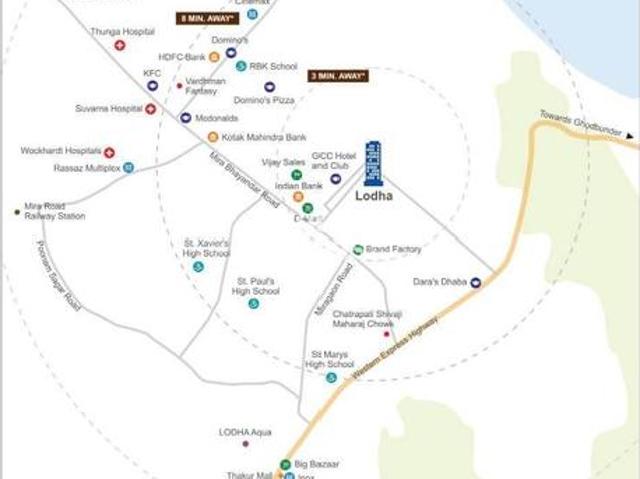 Mira Road East 2 BHK Apartment For Sale Mira Bhayandar