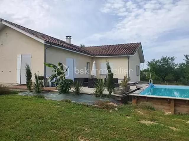 Miramont de Guyenne 47800 Achat / Vente maison 5 pièces t5 piscine terrasse