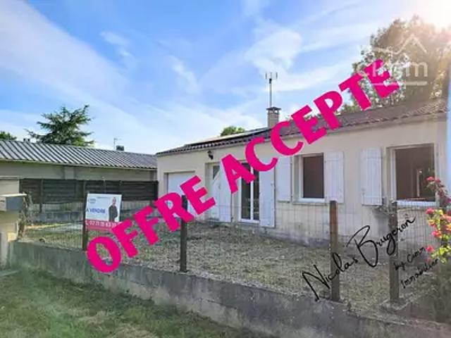 Mirambeau 17150 Achat / Vente maison 4 pièces t4