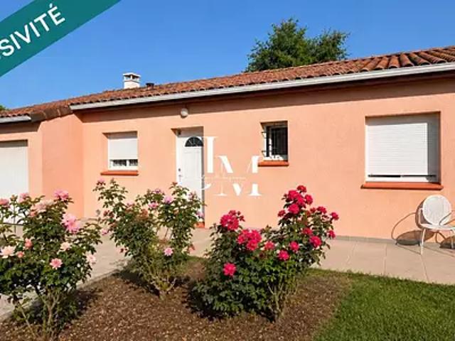 Mirepoix sur Tarn 31340 Achat / Vente maison 4 pièces t4 terrasse parking