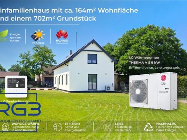 Provisionsfrei | Top Einfamilienhaus, großer Garten & moderne Technik sofort einziehen