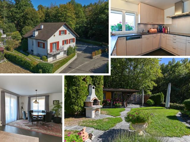 Mitten im Grünen/Hochwertiger Garten/Gepflegtes Haus/2 grosse Garagen