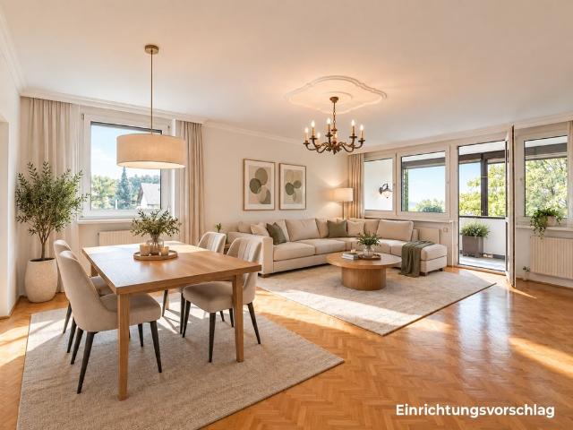 MITTEN.IM.LEBEN – großzügiges Wohngefühl mit Loggia in Linz