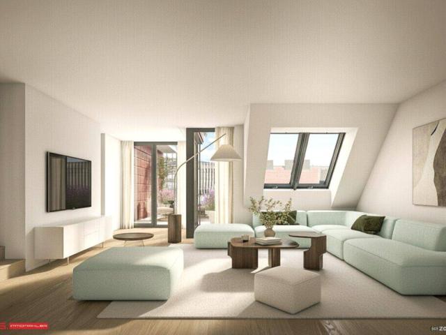 SERVITENVIERTEL DACHTRAUM 130m² WFL + 15qm TERRASSE HIGH END AUSFÜHRUNG BEZUG 1.QUARTAL 2028