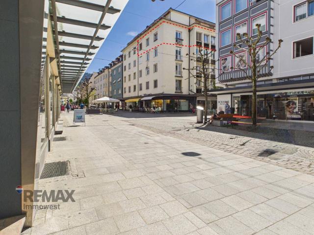 Mitten in der City 4 Zimmer Wohnung in der Bregenzer Fußgängerzone