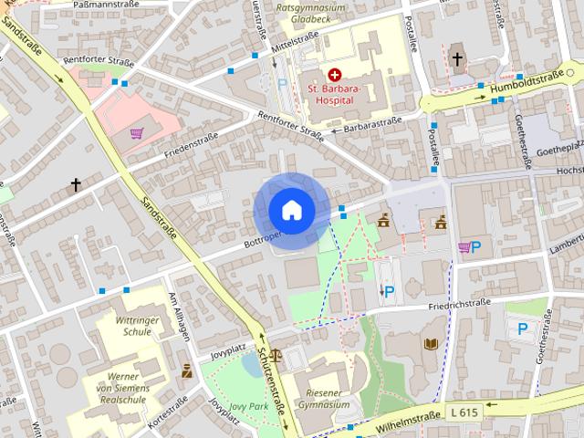 Mitten in der Stadt – Dachgeschosswohnung nur 30 Meter vom Rathaus entfernt