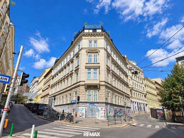 Mitten in Mariahilf – 3 Zimmer, Fischgrätparkett, Kamin & Raumhöhe bis 3,80 m