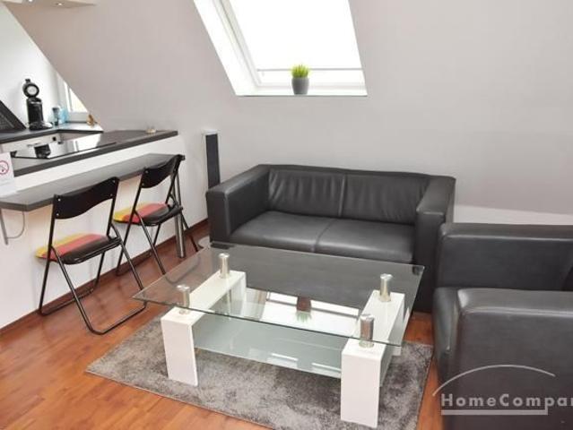 Mittelfeld Wülfel, good quality attic flat with 2 bedrooms close to fairground