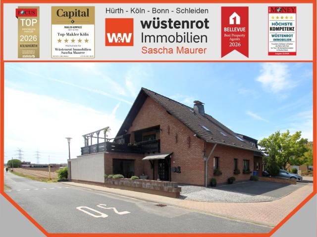 Mit 3D: Mehr Raum fürs Leben – gepflegtes Ein / Zweifamilienhaus mit vielseitigem Platzangebot in Wesseling