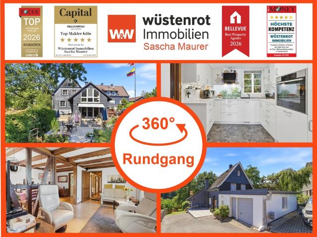 Mit 3D: Naturnah wohnen mit Freiraum – Charaktervolles Einfamilienhaus auf großzügigem Grundstück