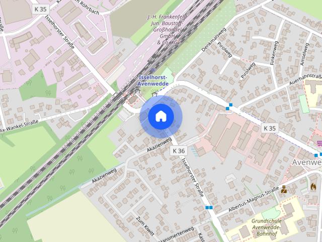 Mit Carport, EBK und Fahrradhaus in kleiner, ruhiger Wohneinheit in Avenwedde