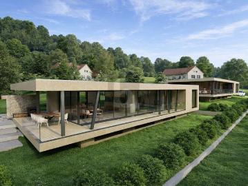 MIT ATRIUM, SÜDHANGLAGE UND FLEXIBLEM GRUNDRISS