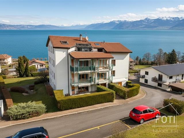 Mit Blick auf den Genfersee – 4,5 Zimmer mit Panoramablick
