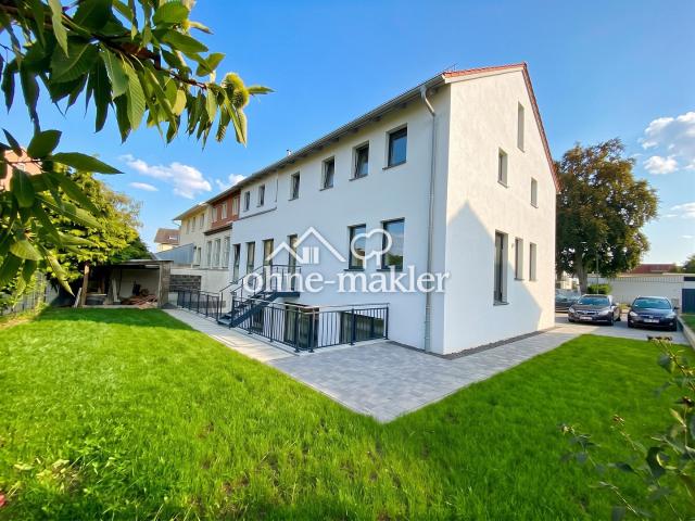 Mit Garten 3,5 Zimmer im EG – ZENTRUM Neugablonz | NEU Energiehaus | + Küche + Stellplatz