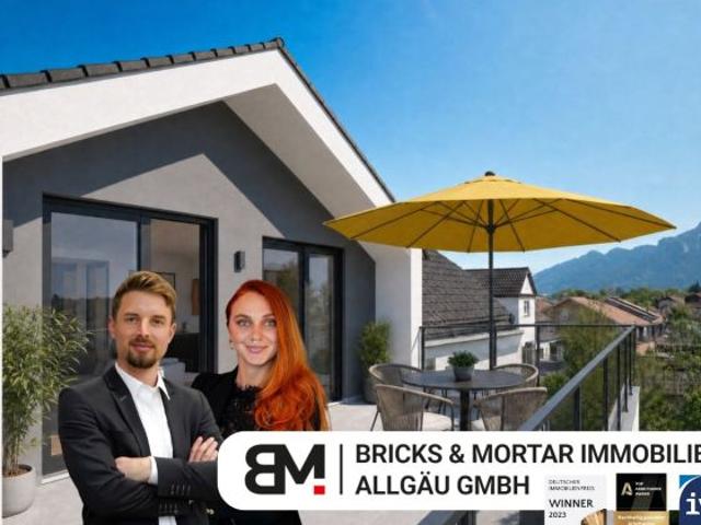 Mit dem Aufzug direkt zum Wohntraum – hochwertige 3 Zimmer Neubauwohnung in Füssen