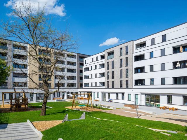 Mitgaustr. 13, 2 R1 Praktische 1 Zimmer Wohnung mit Balkon in den Lichtwerk Höfen