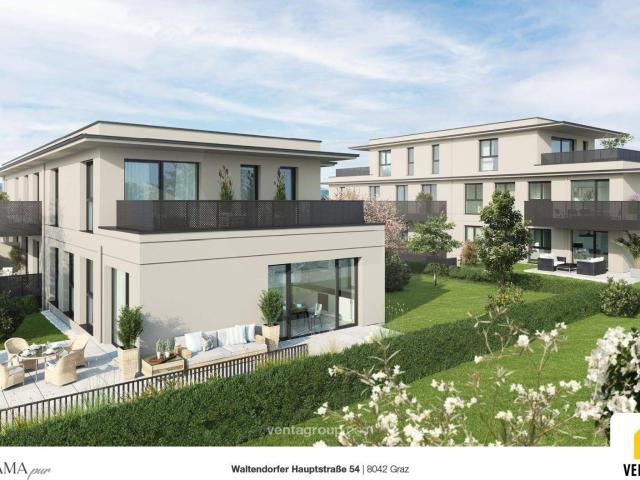Mitgestaltung noch möglich Baustart erfolgt! Garten t raum für die ganze Familie mit Panorama Pur!