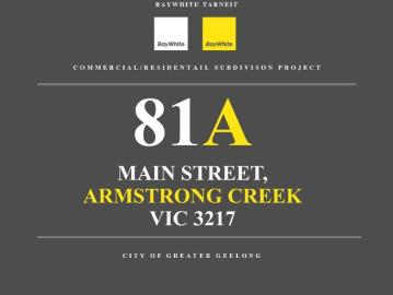 Mixed Use Zone Commercial/Townhouses/Apartments/Offices