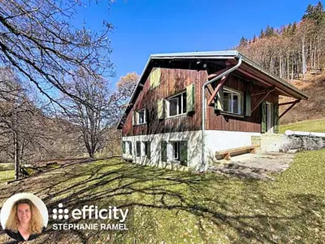 Mont Saxonnex 74130 Achat / Vente maison 6 pièces t6