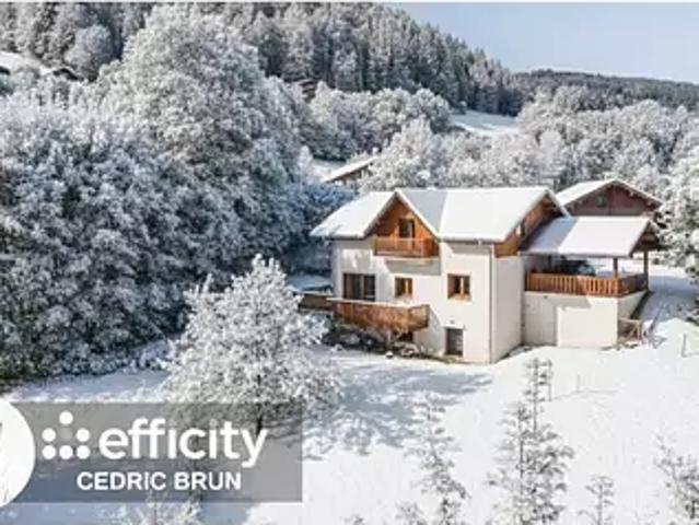 Mont Saxonnex 74130 Achat / Vente maison 7 pièces t7 terrasse balcon