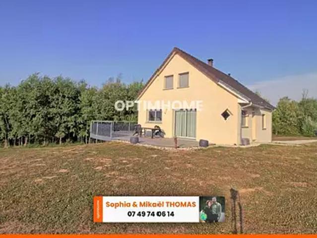 Mont sous Vaudrey 39380 Achat / Vente maison 6 pièces t6