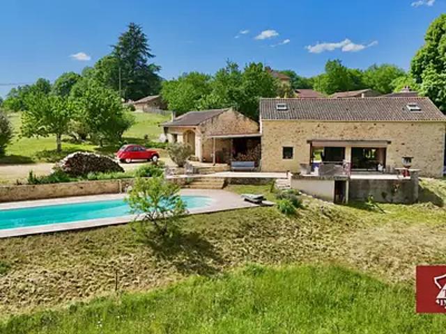Montcabrier 46700 Achat / Vente maison 8 pièces t8