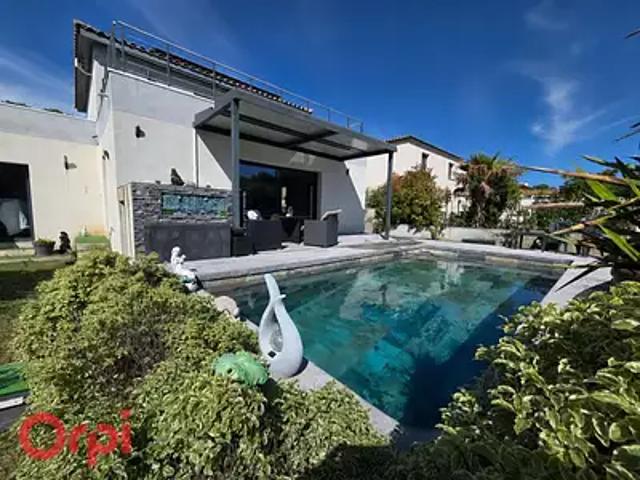 Montagnac 34530 Achat / Vente maison 5 pièces t5 piscine jardin