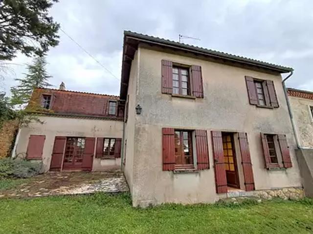 Montagnac la Crempse 24140 Achat / Vente maison 6 pièces t6 jardin terrasse
