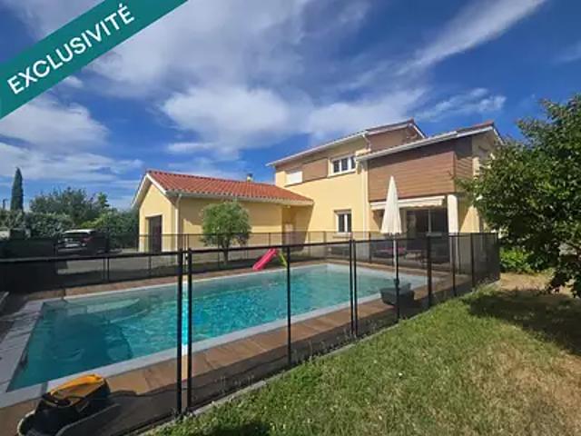 Montagny 69700 Achat / Vente maison 6 pièces t6 piscine terrasse