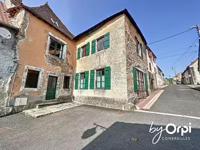 Montaigut 63700 Achat / Vente maison 3 pièces t3 jardin terrasse