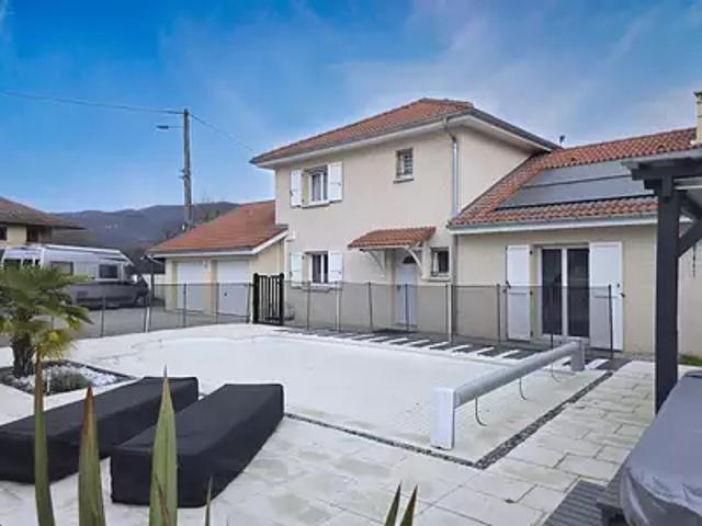Montalieu Vercieu 38390 Achat / Vente maison 5 pièces t5 piscine terrasse