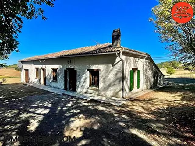 Montastruc 47380 Achat / Vente maison 4 pièces t4 au dernier étage jardin