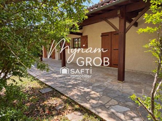 MONTAUBAN – SAINT MARTIAL – MAISON DE PLAIN PIED – 4 CHAMBRES – TERRAIN 3 000 M² – GARAGE 45 M²