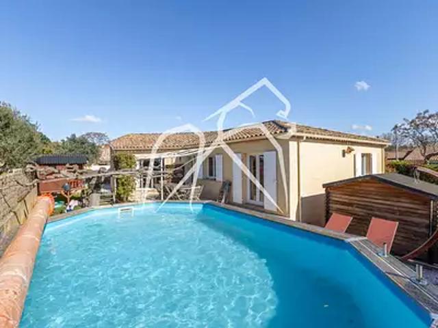 Montbazin 34560 Achat / Vente maison 5 pièces t5 piscine jardin