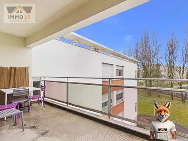 Montbéliard 25200 Achat / Vente appartement 6 pièces t6 au dernier étage terrasse