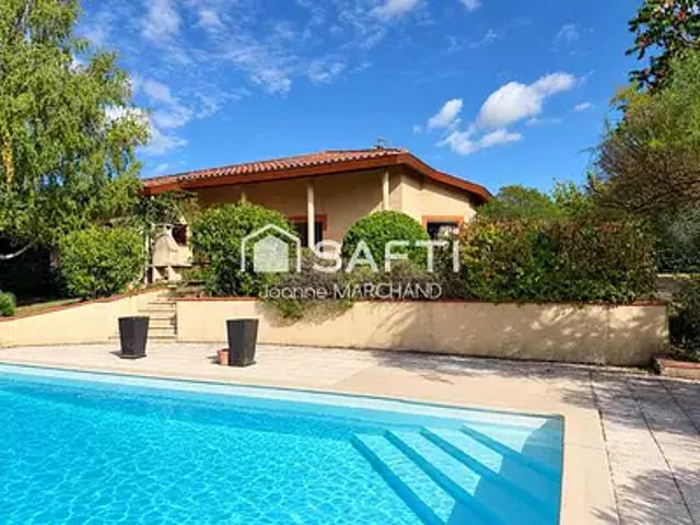 Montbrun Lauragais 31450 Achat / Vente maison 6 pièces t6 piscine terrasse