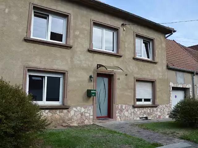 Montbronn 57415 Achat / Vente maison 7 pièces t7 jardin terrasse