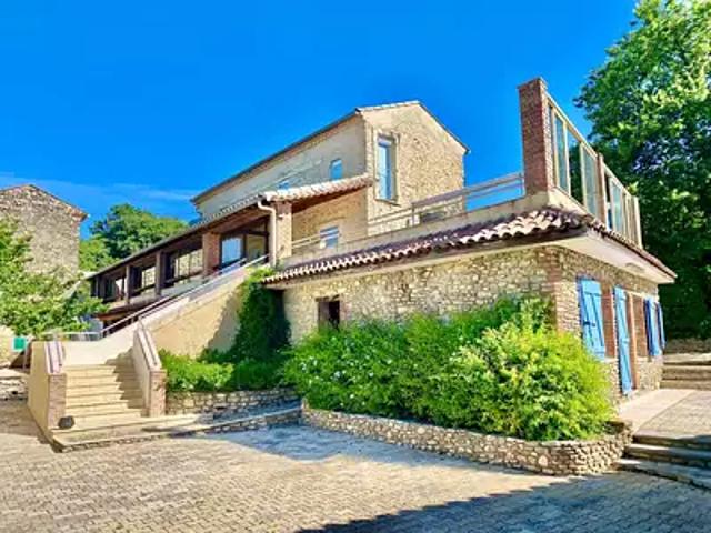 Monteils 30360 Achat / Vente maison 9 pièces t9 piscine jardin