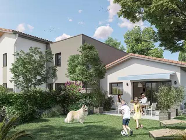 Montélier 26120 Achat / Vente appartement neuf 3 pièces t3 jardin terrasse