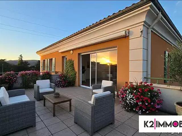 Montélimar 26200 Achat / Vente appartement 5 pièces t5 au dernier étage terrasse