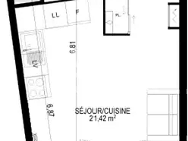 Monteux 84170 Achat / Vente appartement 1 pièce t1