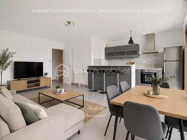 Montévrain 77144 Achat / Vente appartement 3 pièces t3 terrasse balcon