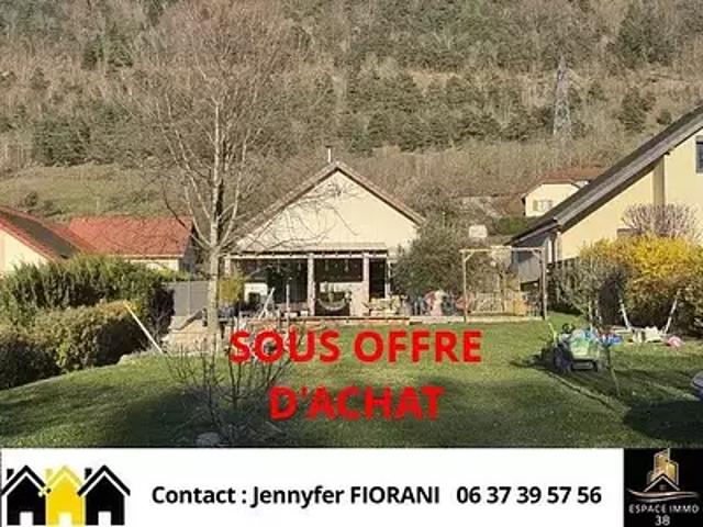 Monteynard 38770 Achat / Vente maison 4 pièces t4 piscine