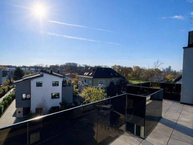 Monthly Rental! Luxury Living! Penthouse! Skyline+Kahlenberg View! Amazing Roof Top Terrace a&nd Garage!