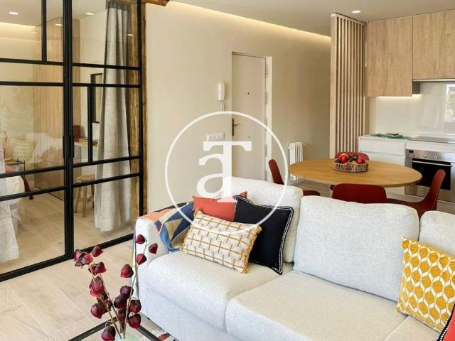Monthly rental Penthouse with 2 bedrooms, 2 bathrooms and a large outdoor terrace in Recoletos