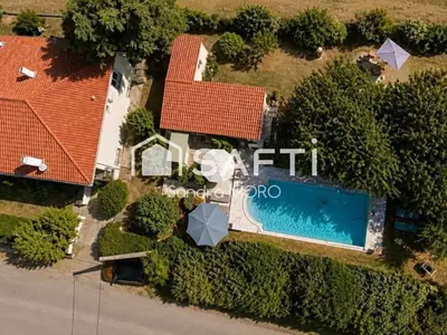 Montignac Toupinerie 47350 Achat / Vente maison 5 pièces t5 piscine balcon
